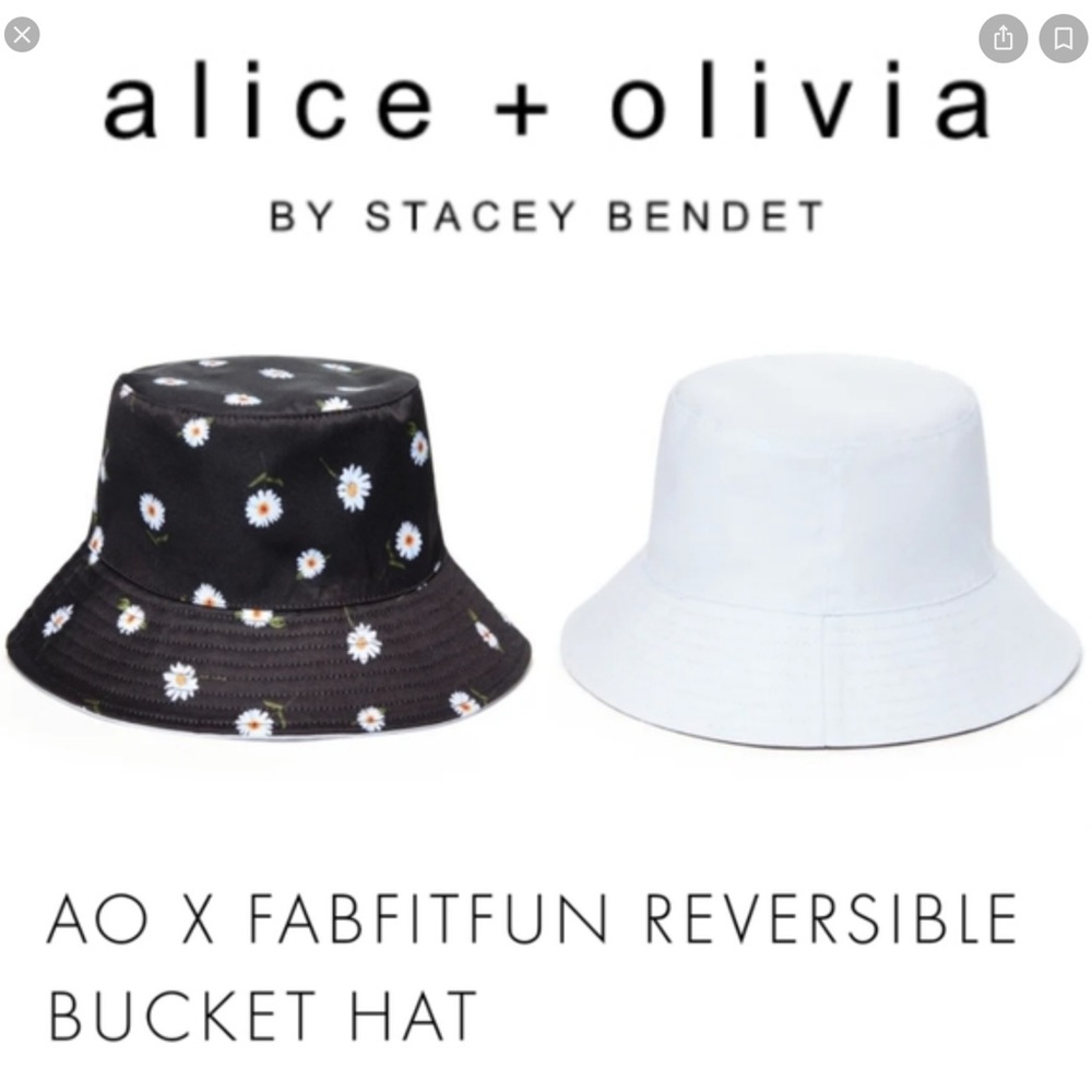 Alice + Olivia reversible bucket hat